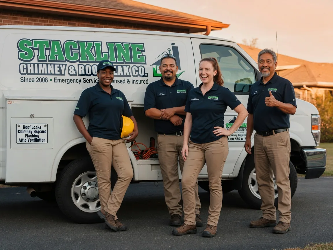 Chimney flashing repair company in Bennington, IN